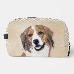 Nederlandse Kooikerhondje Painting Pet Dog Art Dopp Kit