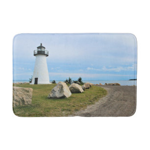 Ned's Point Lighthouse, Massachusetts Bath Mat