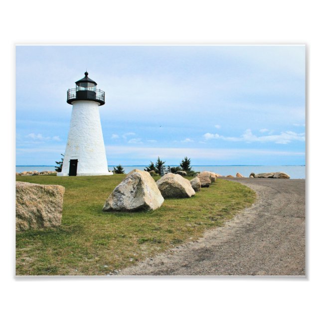 Ned's Point Lighthouse, Massachusetts Photo Print (Front)