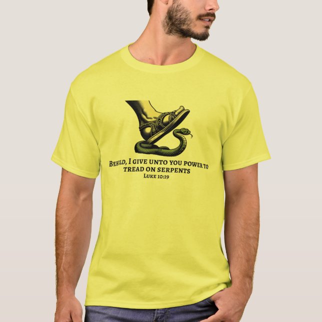 Nedsdag Flag Shirt - Luke 10:19 (Front)
