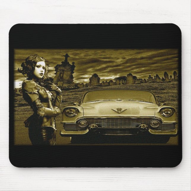 need a ride? mouse mat (Front)