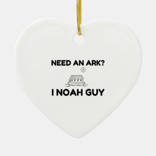 Need An Ark I Noah Guy Ceramic Tree Decoration