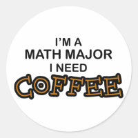 Need Coffee - Math Major
