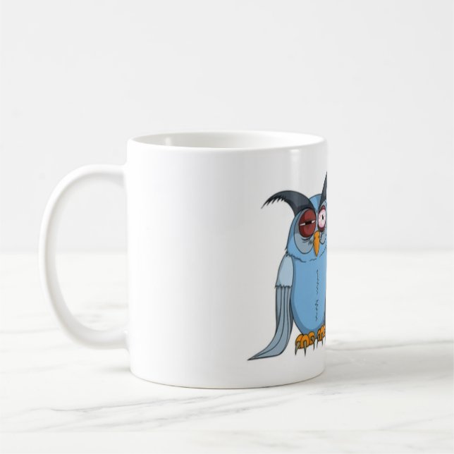 Need coffee, owl mug (Left)