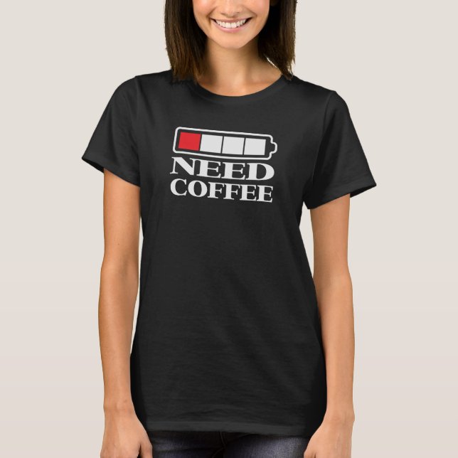 Need Coffee Tank Top (Front)