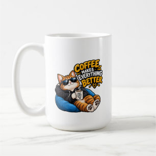 Need Coffee to Pretend I Like People — Funny Coffe Mug