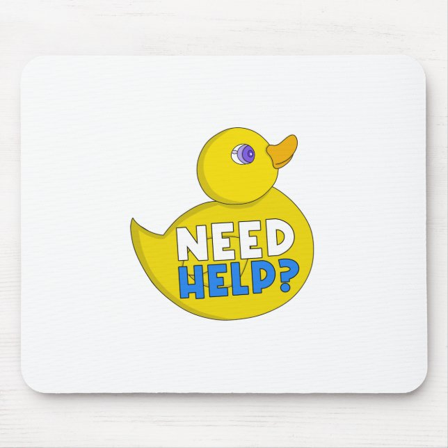Need Help? Mouse Mat (Front)