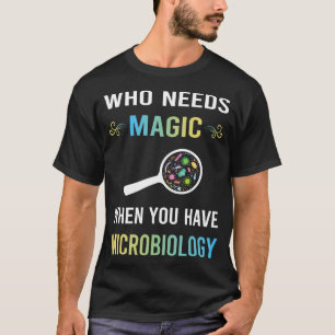 Need Magic Microbiology Microbiologist T-Shirt