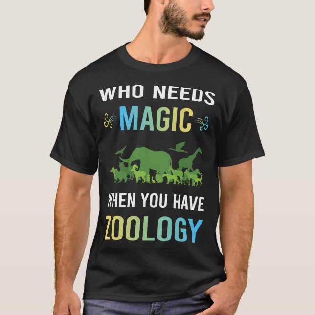 Need Magic Zoology Zoologist T-Shirt (Front)