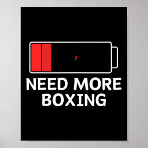 Need More Boxing Poster