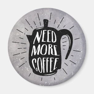 Need More Coffee Magnet