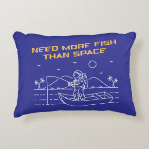Need More Fish Than Space 2 Decorative Cushion