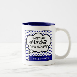 Need My Coffee Two-Tone Coffee Mug