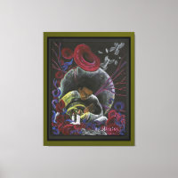 Need not Suffer Alone  - Sickle Cell Art Canvas G