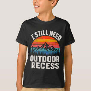 Need outdoor recess vintage retro sunset mountain T-Shirt