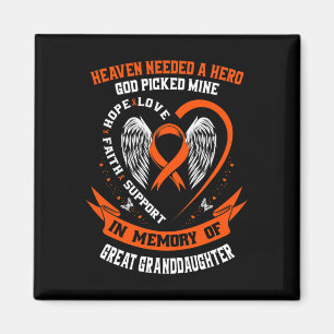 Needed A Hero God Picked Great Granddaughter Leuke Magnet