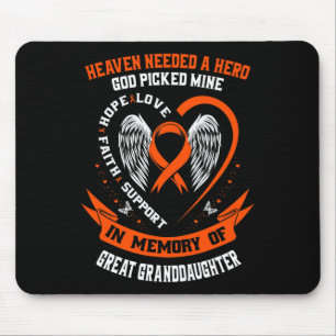 Needed A Hero God Picked Great Granddaughter Leuke Mouse Mat