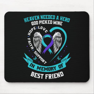 Needed A Hero God Picked My Best Friend Suicide Gi Mouse Mat
