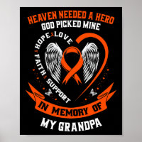 Needed A Hero God Picked My Grandpa Leukaemia Memo