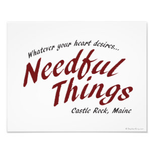 Needful Things Photo Print