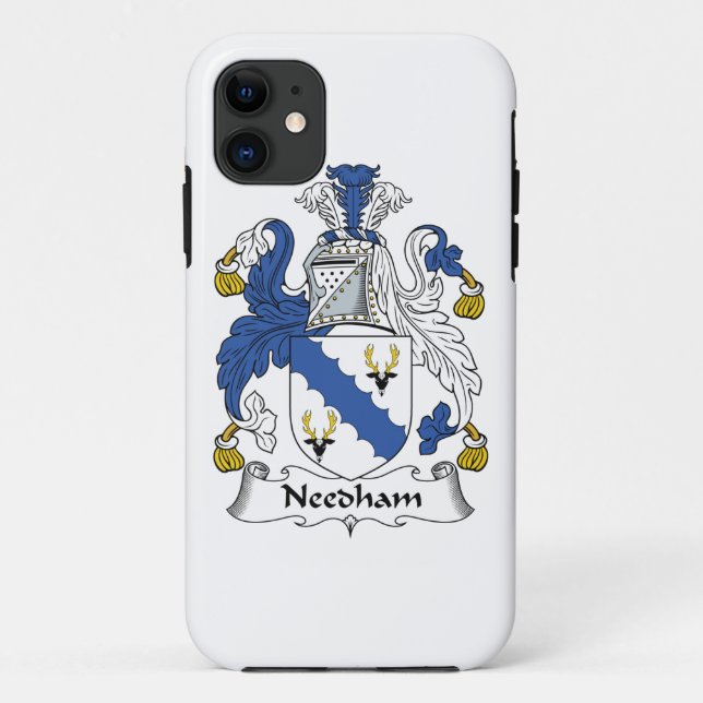 Needham Family Crest Case-Mate iPhone Case (Back)