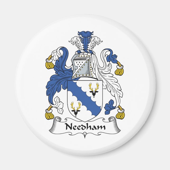 Needham Family Crest Magnet (Front)
