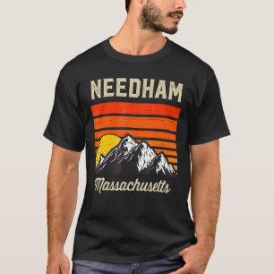 Needham Massachusetts Hometown City State Usa T-Shirt
