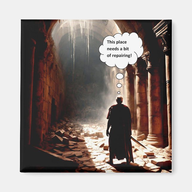 Needing repair magnet (Front)