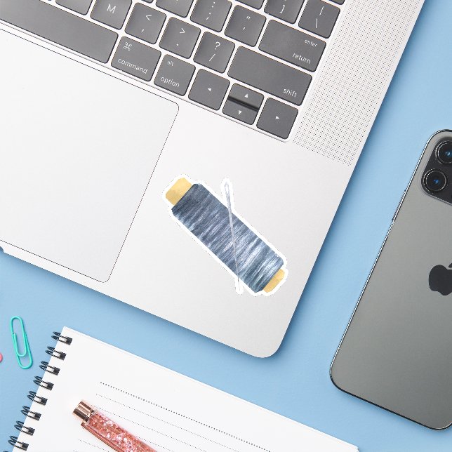 Needle and thread (Laptop w/ iPhone)