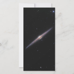 Needle Galaxy NGC 4565 edge-on spiral galaxy