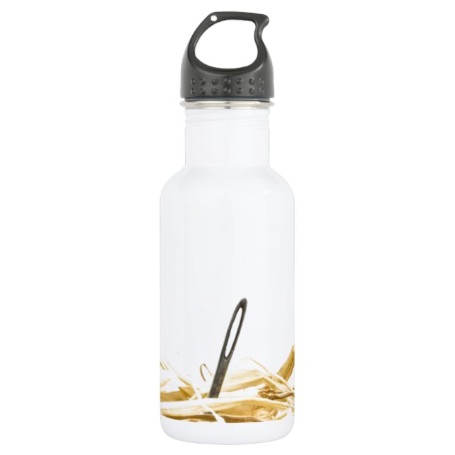 needle in a haystack 532 ml water bottle (Front)