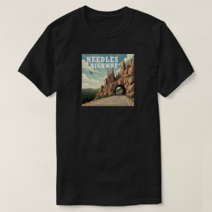 Needles Highway South Dakota Eagle T-Shirt