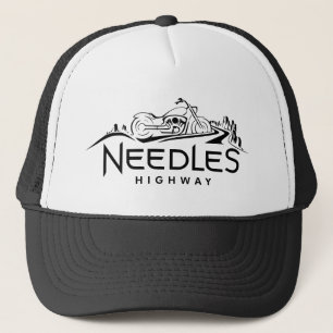 Needles Highway South Dakota Motorcycle Trucker Hat