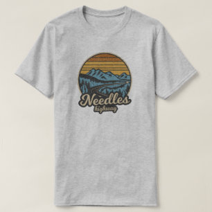 Needles Highway South Dakota Retro T-Shirt