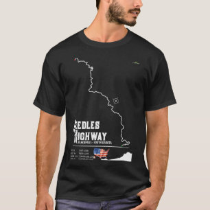 Needles Highway Us87 Usa Black Hills South Dakota T-Shirt