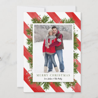Needles & Stripes | Christmas Photo Card