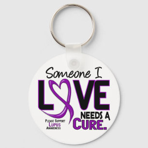 NEEDS A CURE 2 LUPUS T-Shirts & Gifts Key Ring
