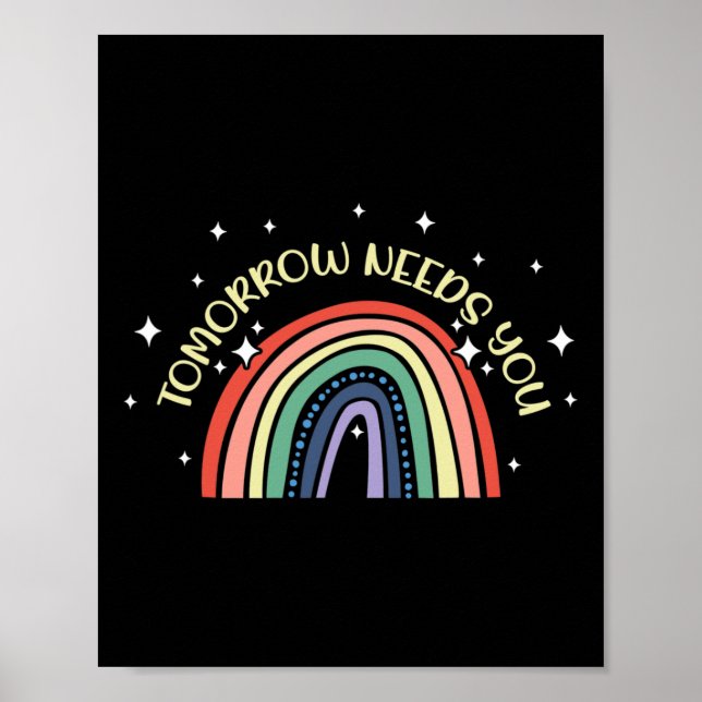 Needs You Mental Health Awareness Support  Poster (Front)