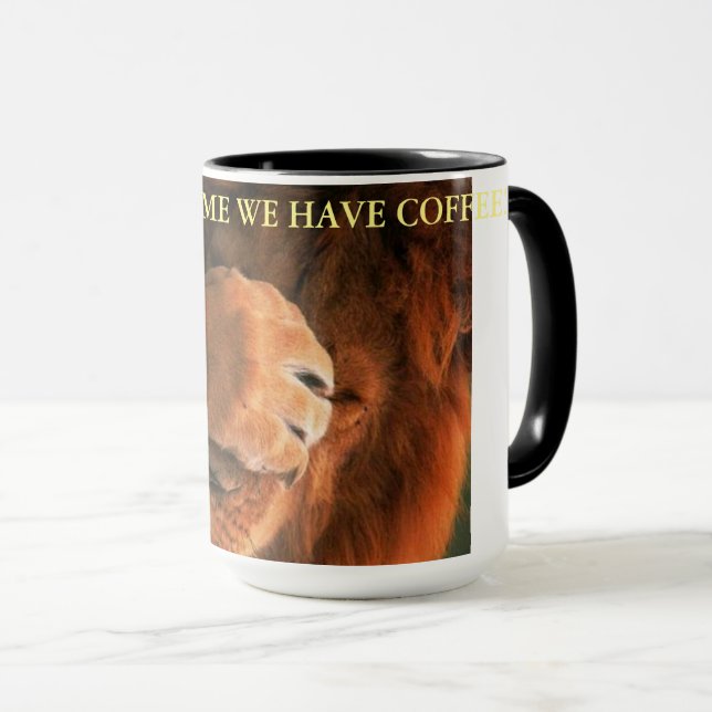 NEEDY LION MUG (Front Right)
