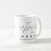 Neela peptide name mug (Front Right)