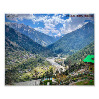 Neelam Valley, Kashmir Photo Print