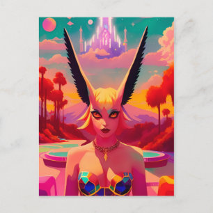 Neena, Belle of the Cannibal Pixies Postcard