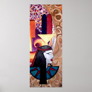 NEFER-TEM EGYPTIAN ART Print