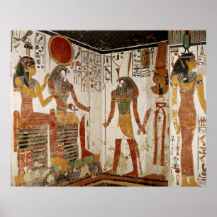 Nefertari is brought before the god poster