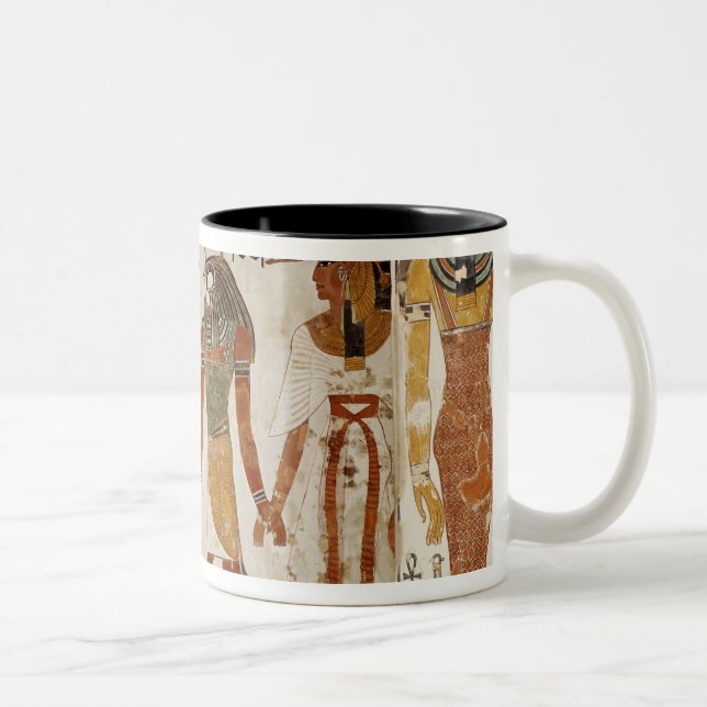 Nefertari is brought before the god Two-Tone coffee mug (Right)