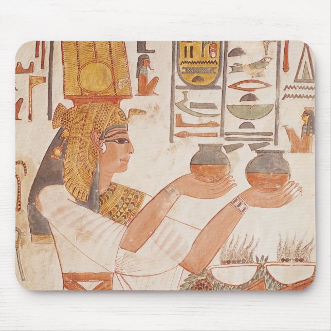 Nefertari Making an Offering Mouse Mat (Front)