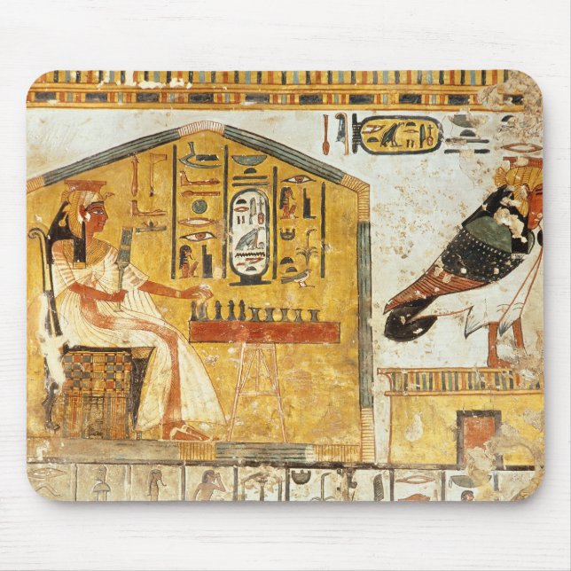 Nefertari playing senet mouse mat (Front)