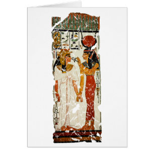Nefertari with Isis