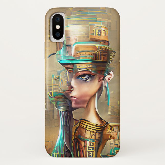 Nefertiti Case-Mate iPhone Case (Back)
