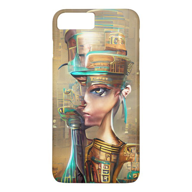 Nefertiti Case-Mate iPhone Case (Back)